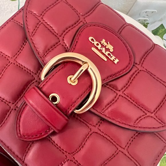 coach  Kleo Shoulder Bag 17 With Quilting c7838 - Picture 6 of 10